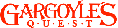 Gargoyle's Quest logo for GameBoy